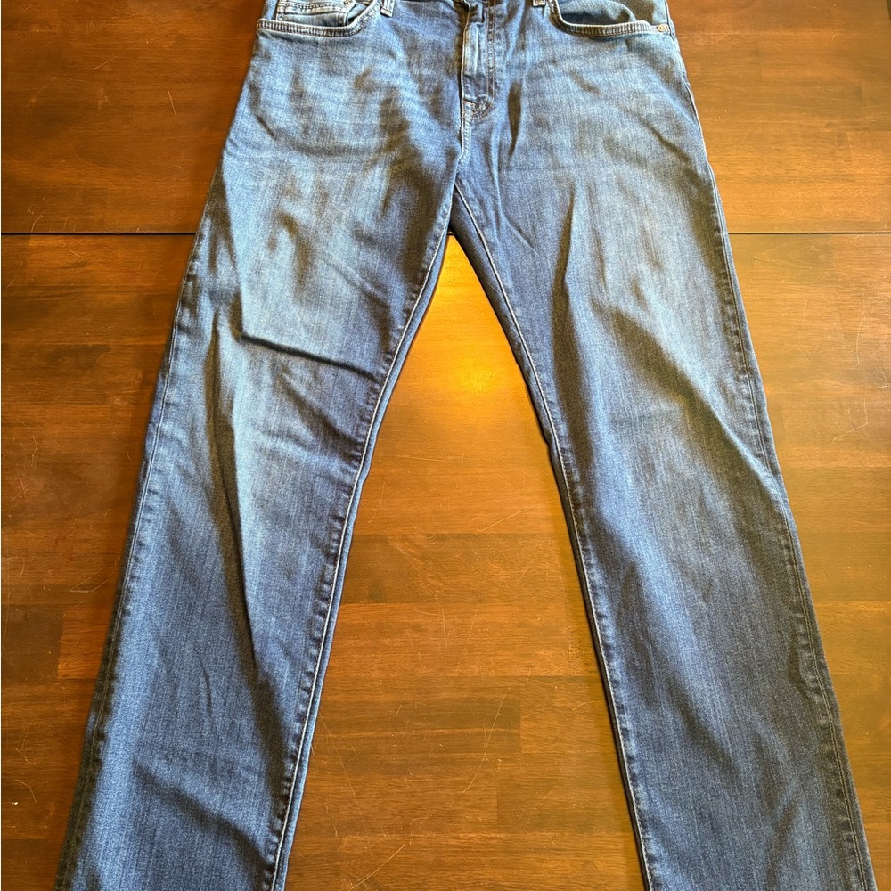 Mavi “Zach” Blue Straight Leg Jeans Classic Fit